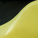 Rocking-chair Eames vintage by Herman Miller - Lemon Yellow