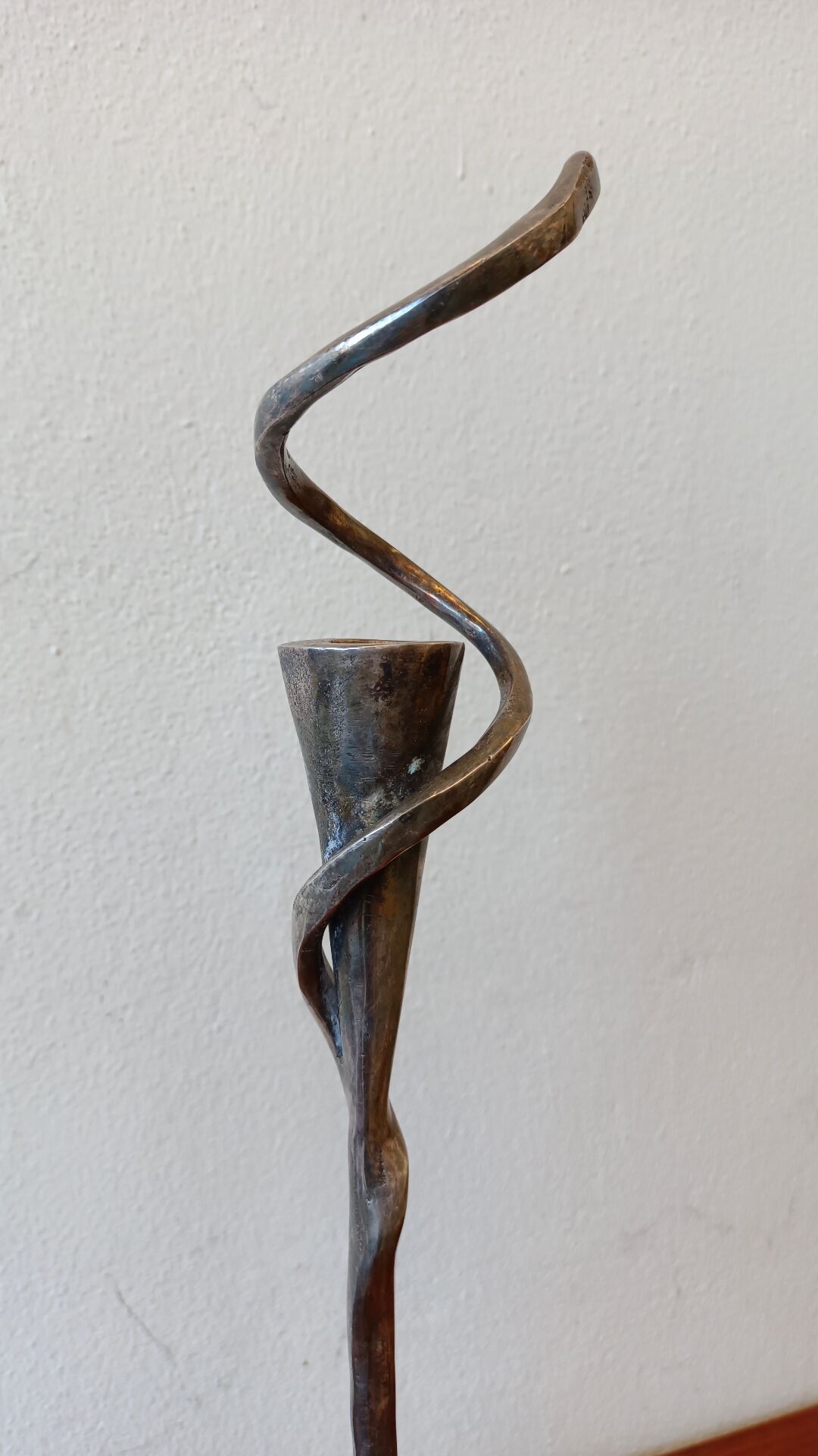 Brutalist candlestick