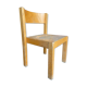 Chaise enfant ecole vintage bois