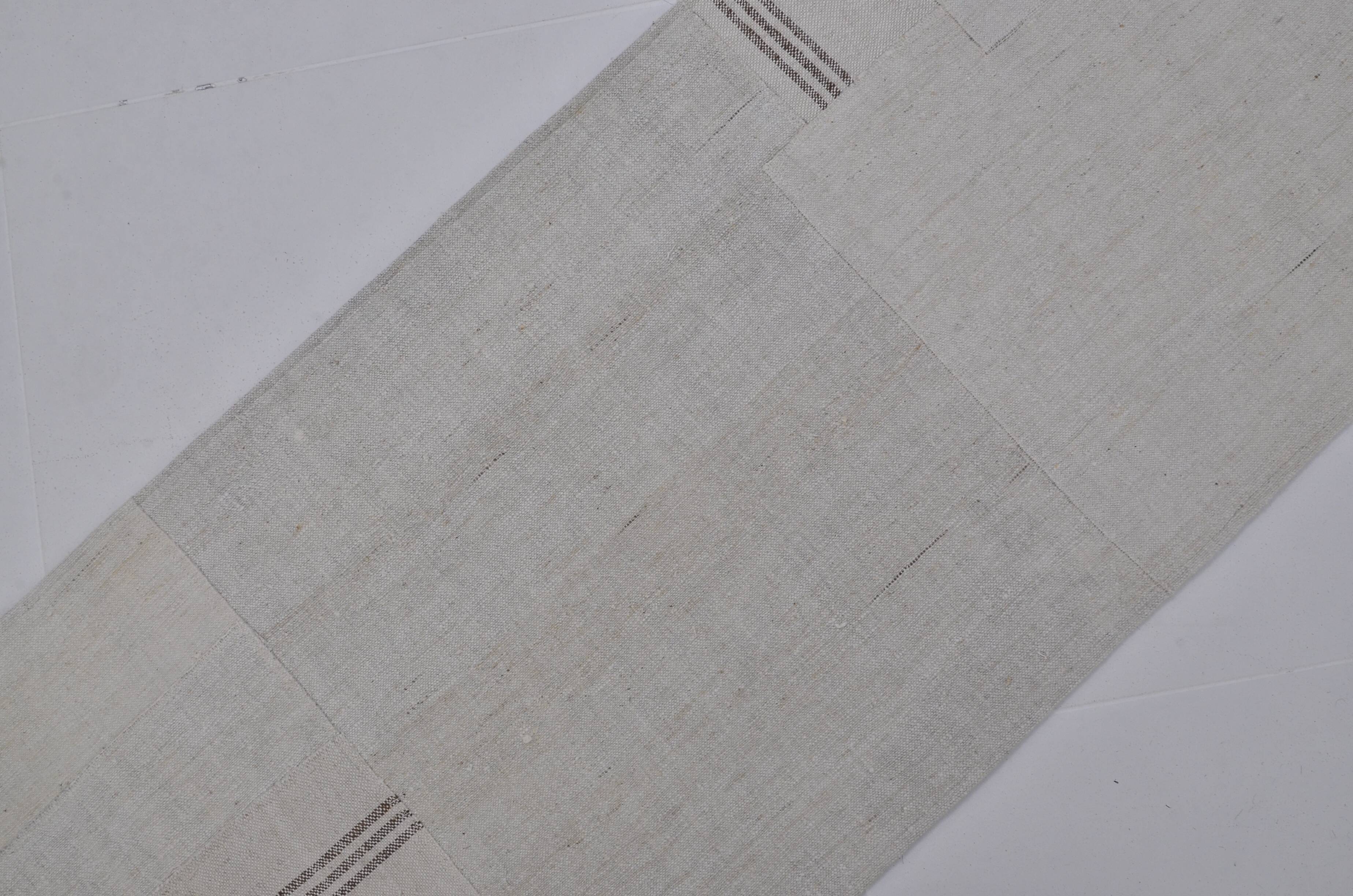 Vintage Handmade Hemp Runner sku 3918