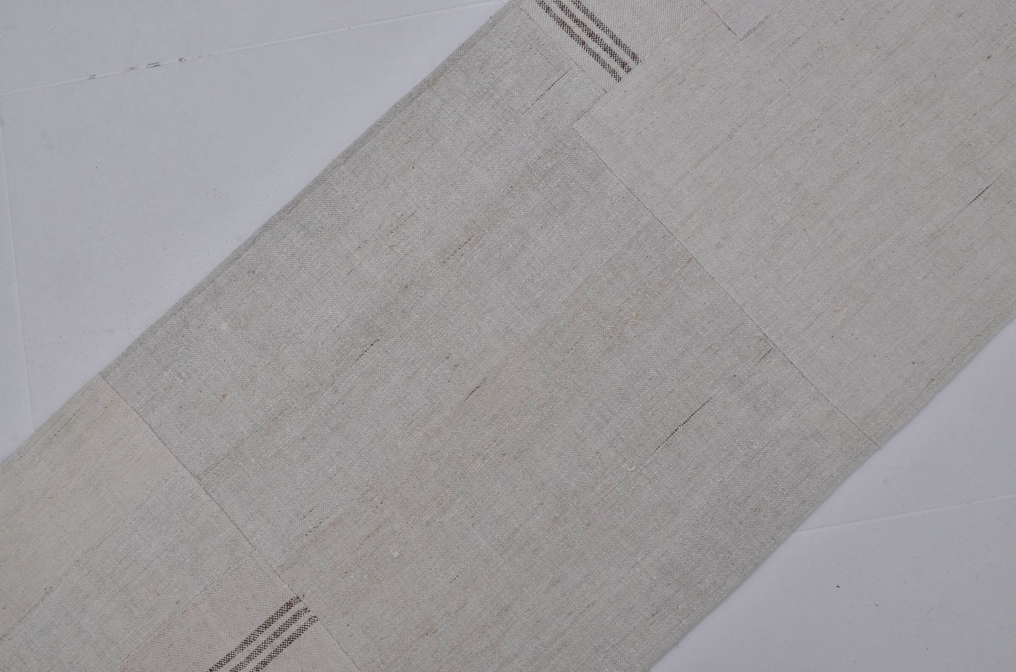 Vintage Handmade Hemp Runner sku 3918