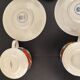 Set of coffee cups and the sugar bowl Acapulco of Villeroy and Boch