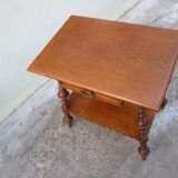 Oak side table