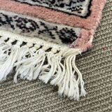 Small handmade Pakistani wool rug - 88x64cm