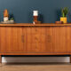 Buffet rétro en teck des années 1960 mid century par Vanson