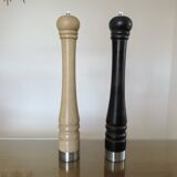 XXL salt and pepper mills by Stoha Design, Germany, 1980