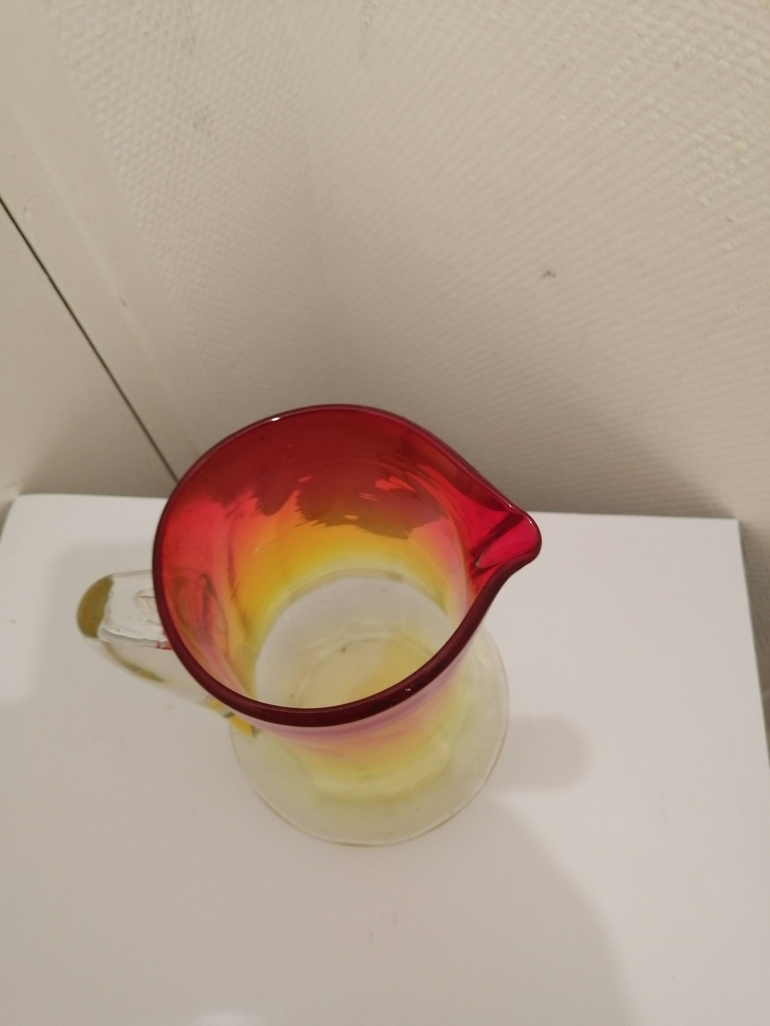 Vintage glass carafe