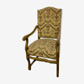 Louis XIII-style Walnut armchair - XIV