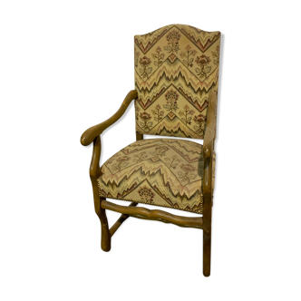 Fauteuil en noyer style Louis XIII - XIV