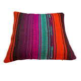 Vintage turkish kilim cushion cover , 40 x 40 cm