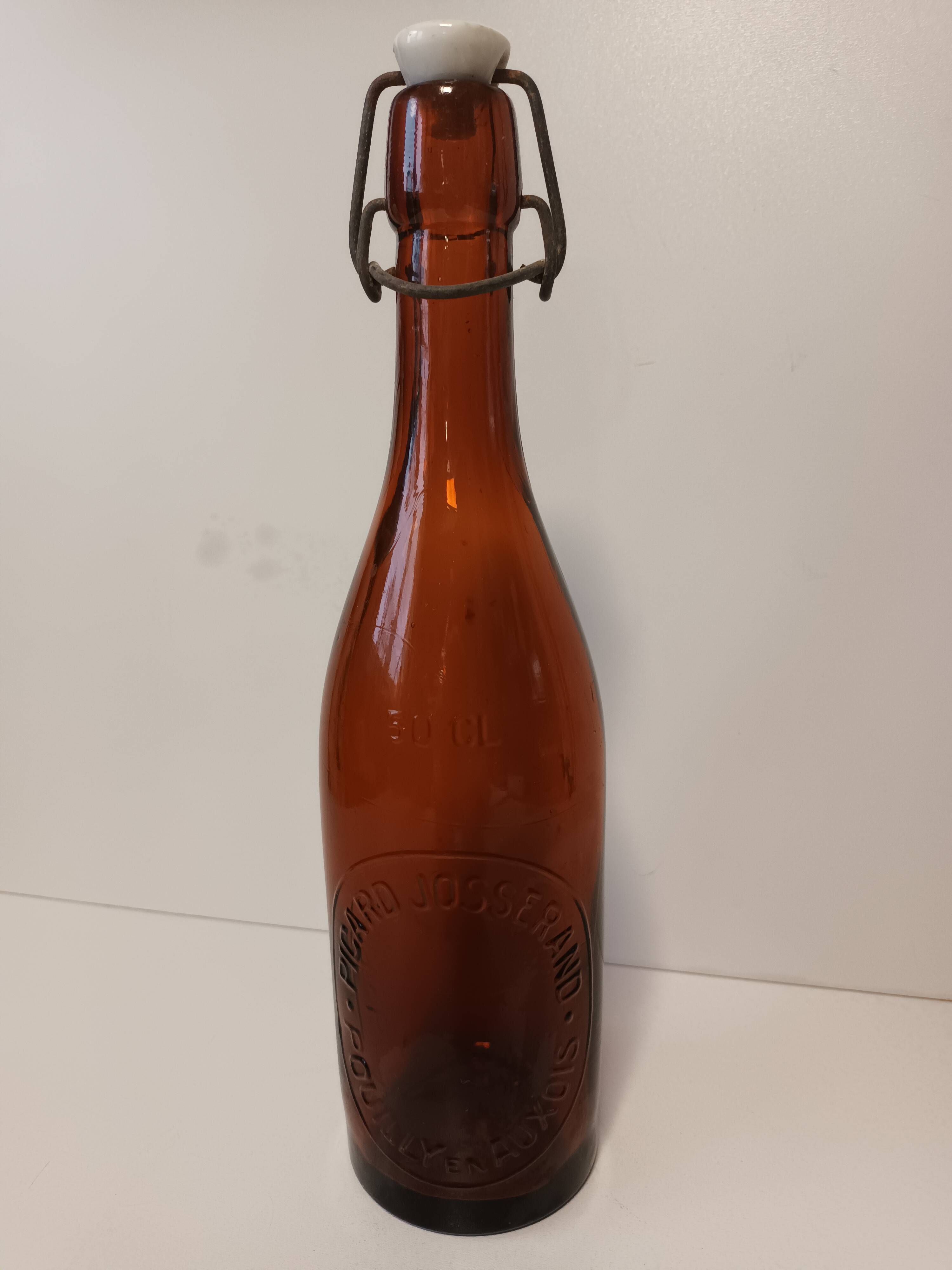 Old glass bottle