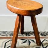Brutalist tripod stool