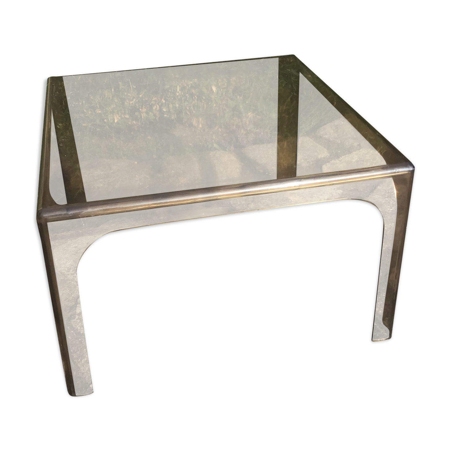 Plexiglas coffee table