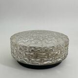 Glass ceiling light from the 60s