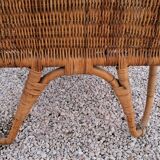 Bamboo and rattan child bed