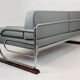Bauhaus tubular chromed steel sofa from Hynek Gottwald, 1930s