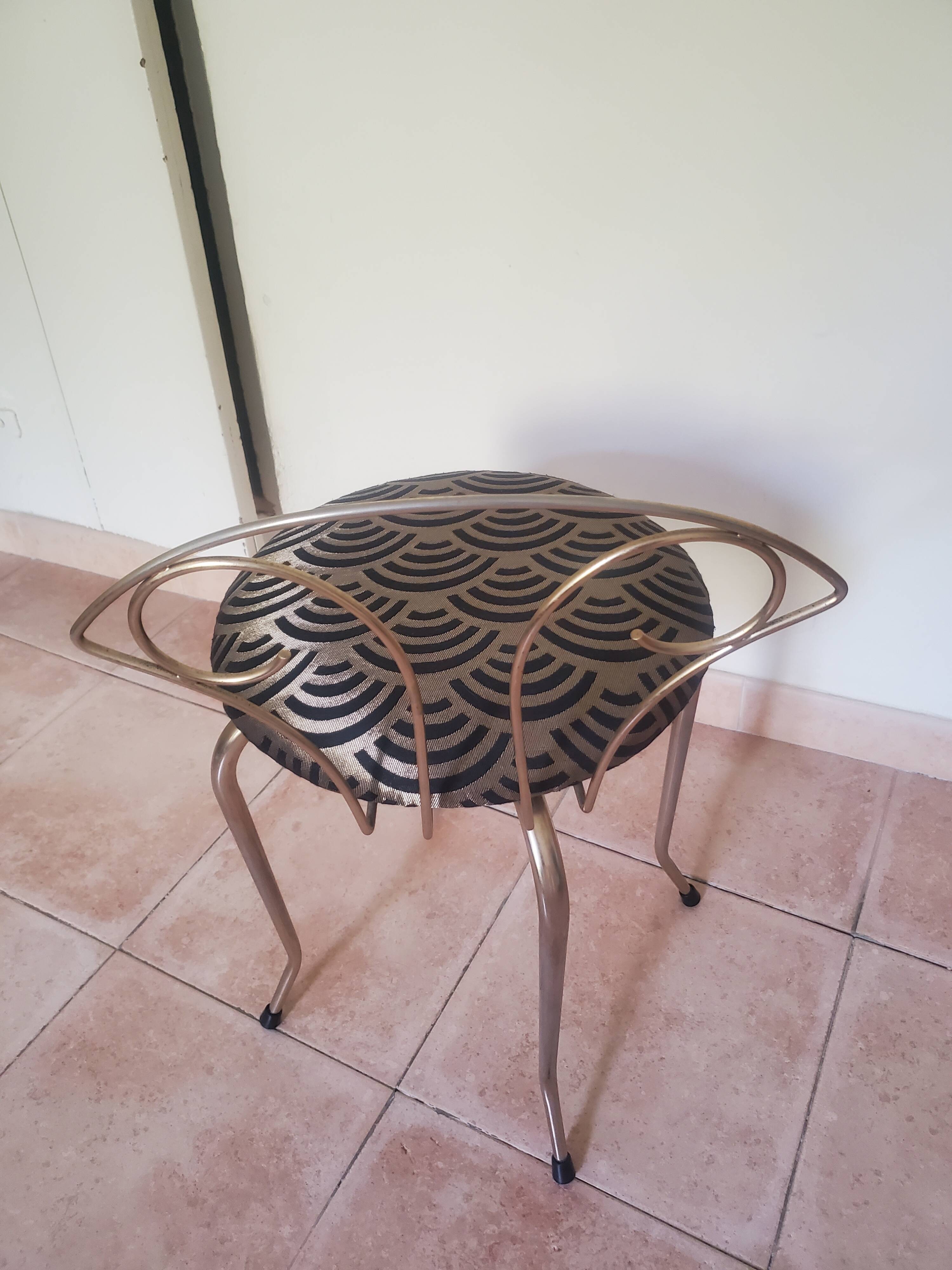 Art Deco swivel dressing table chair