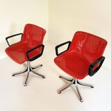 Set of 2 Tecno Modus chairs, 1972