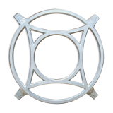 Round aluminum underside