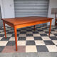 Large Danish teak table