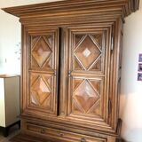Solid oak cabinet
