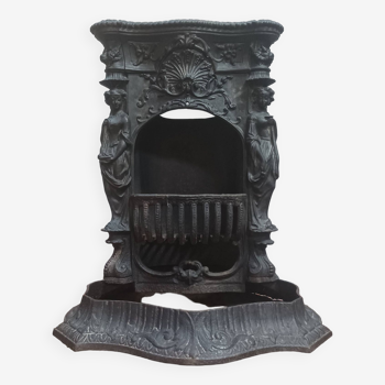 Napoleon III cast iron wood or coal stove