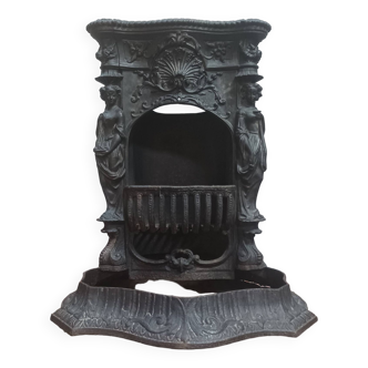Napoleon III cast iron wood or coal stove