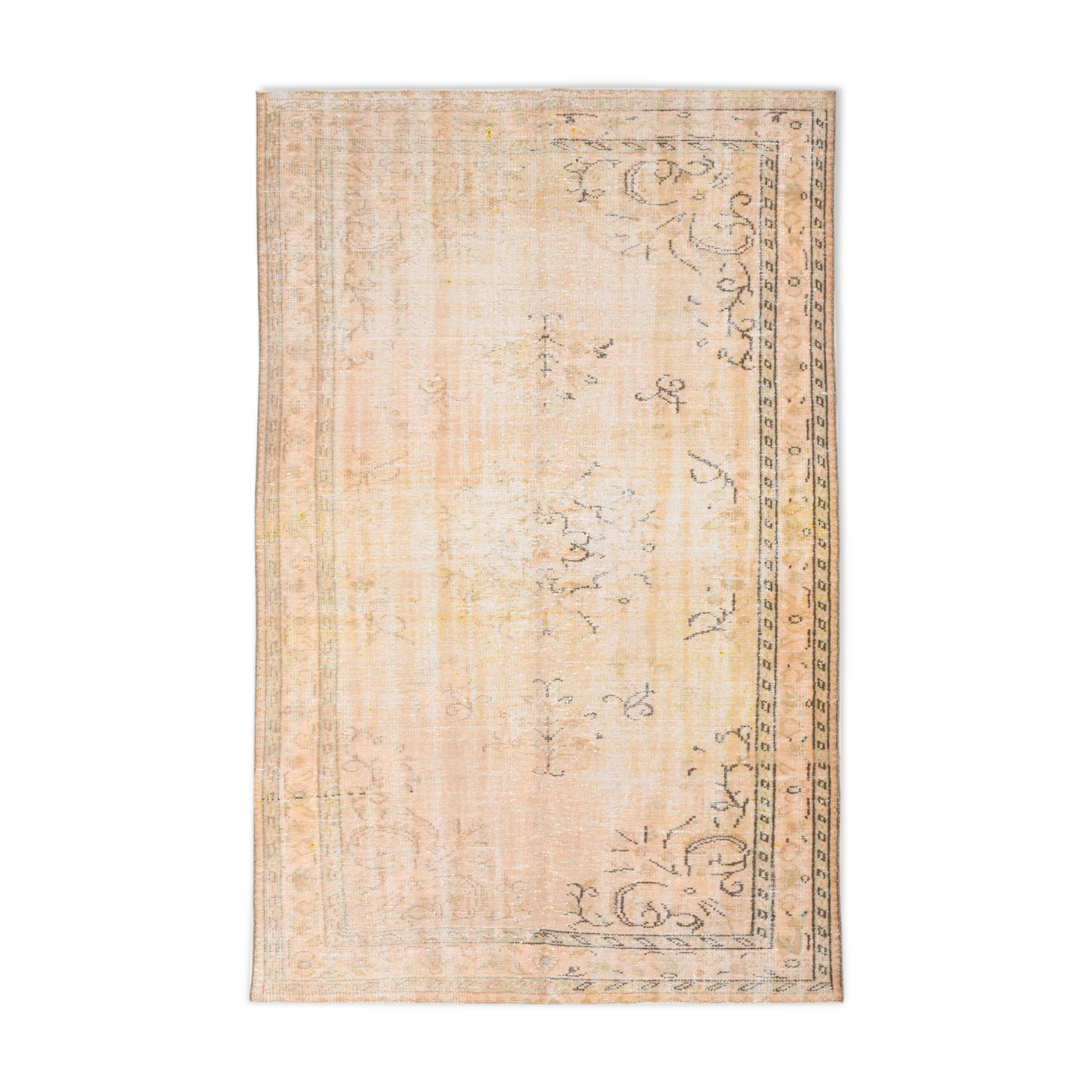 5x8 handmade wool turkish rug 260x163cm