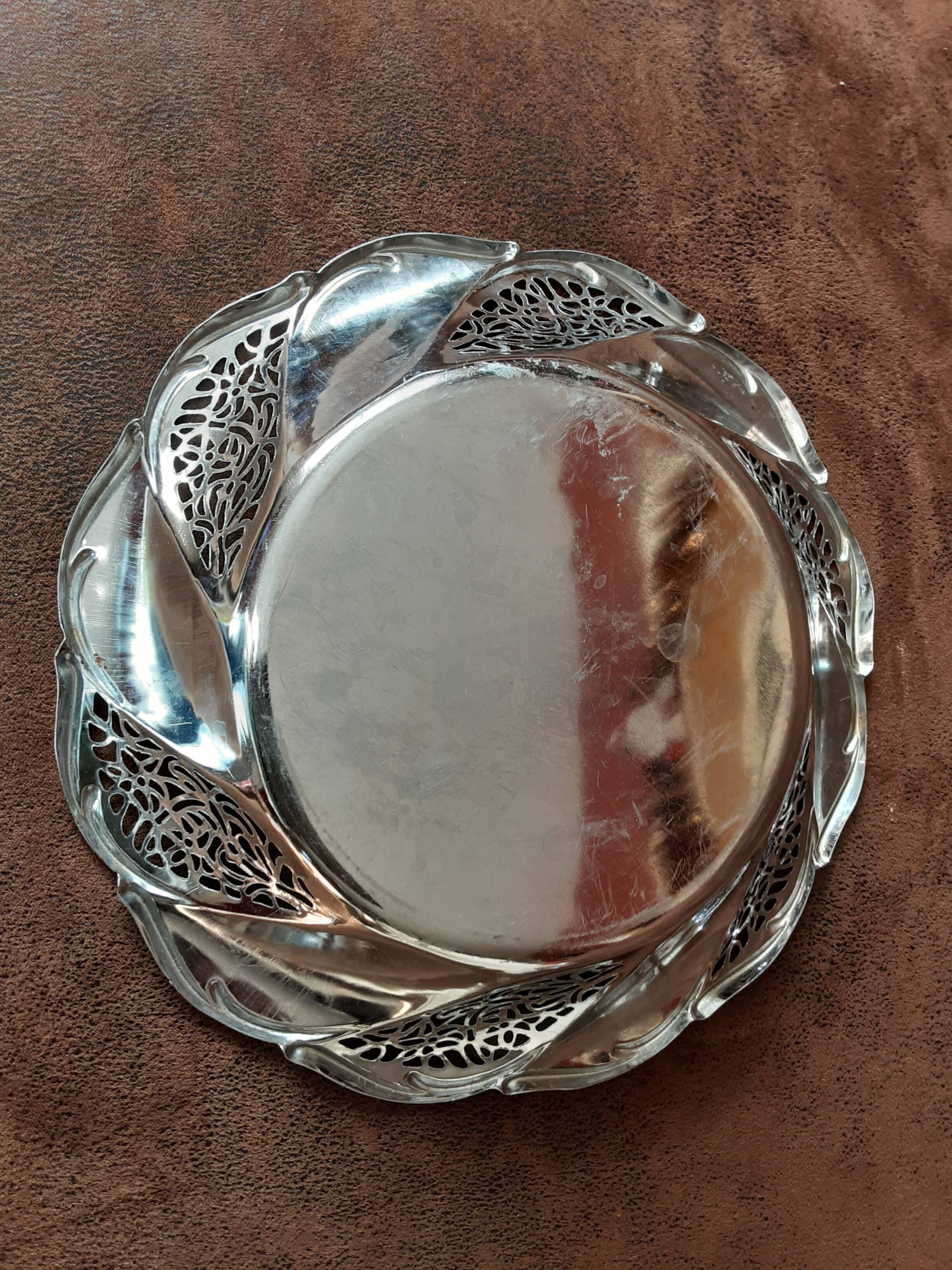 Vintage metal basket