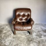 Armchair and ottoman by Oddvin Rykken for Rybo Norway 1974