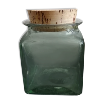 Vintage glass jar