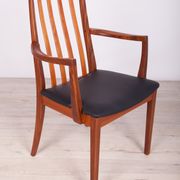 Mid Century Teak & Leather Dining Chairs by Leslie Dandy for G-Plan, 1960