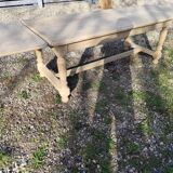 Farmhouse table with extensions