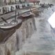 Venice Painting – Oil on old cardboard signed G. Brighenti – Frame