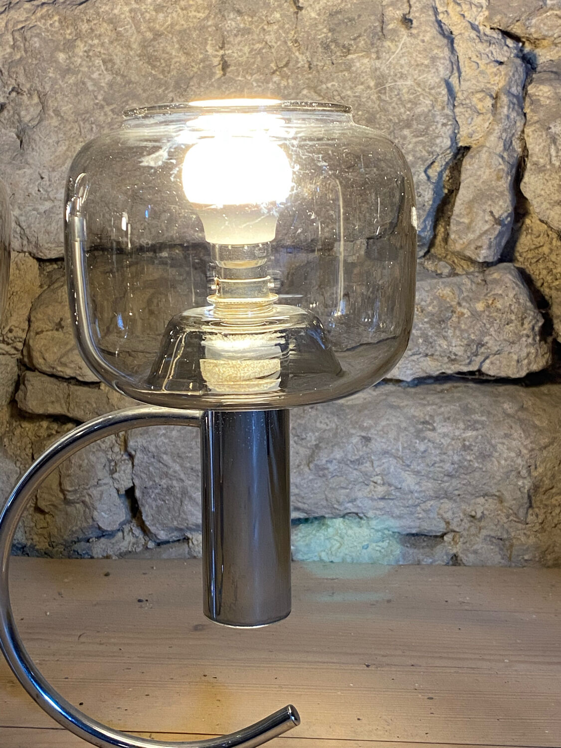 Space age pendant light