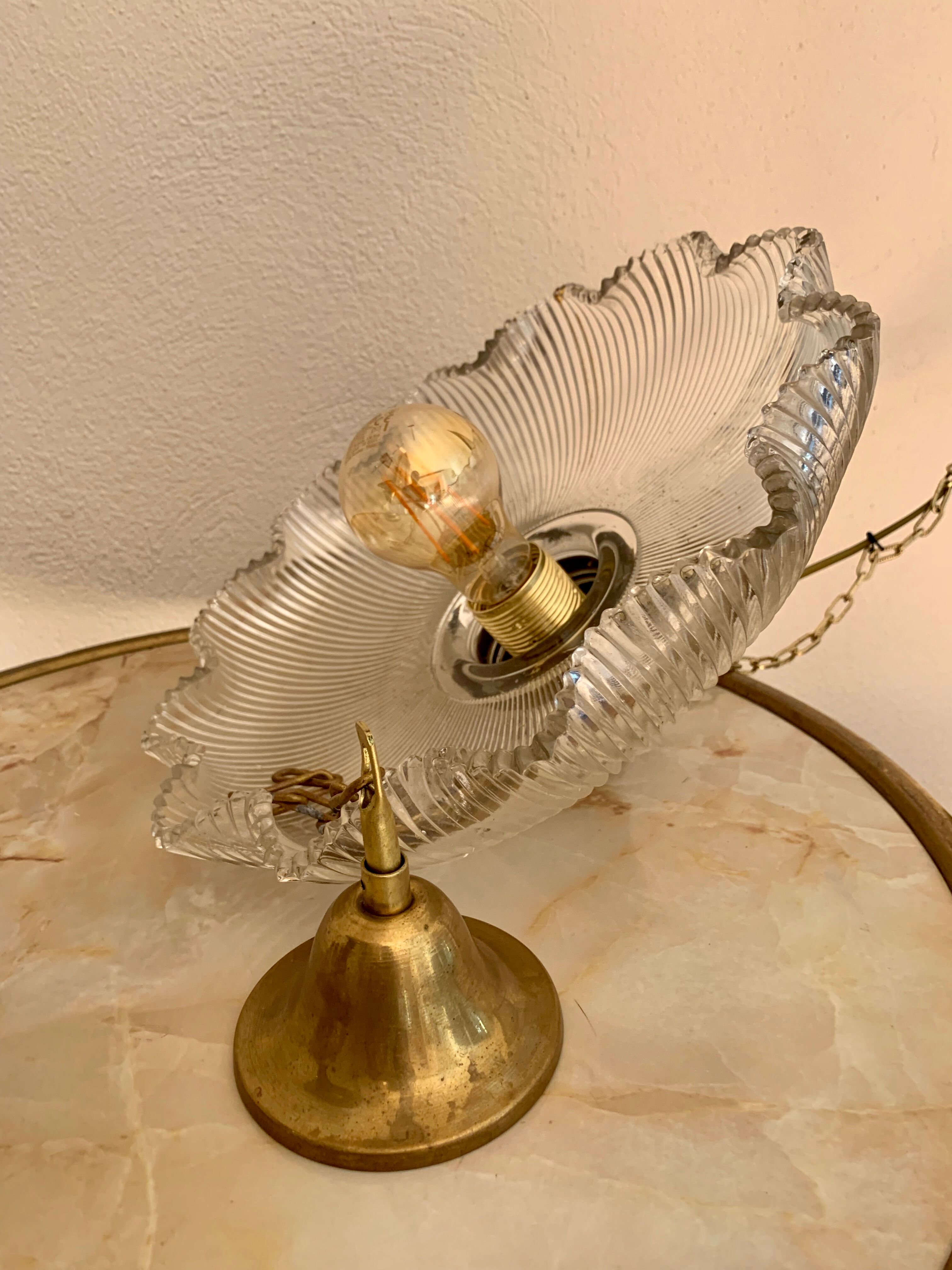 Holophane hanging lamp