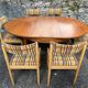 Table + 6 chaises baumann vintage 1970