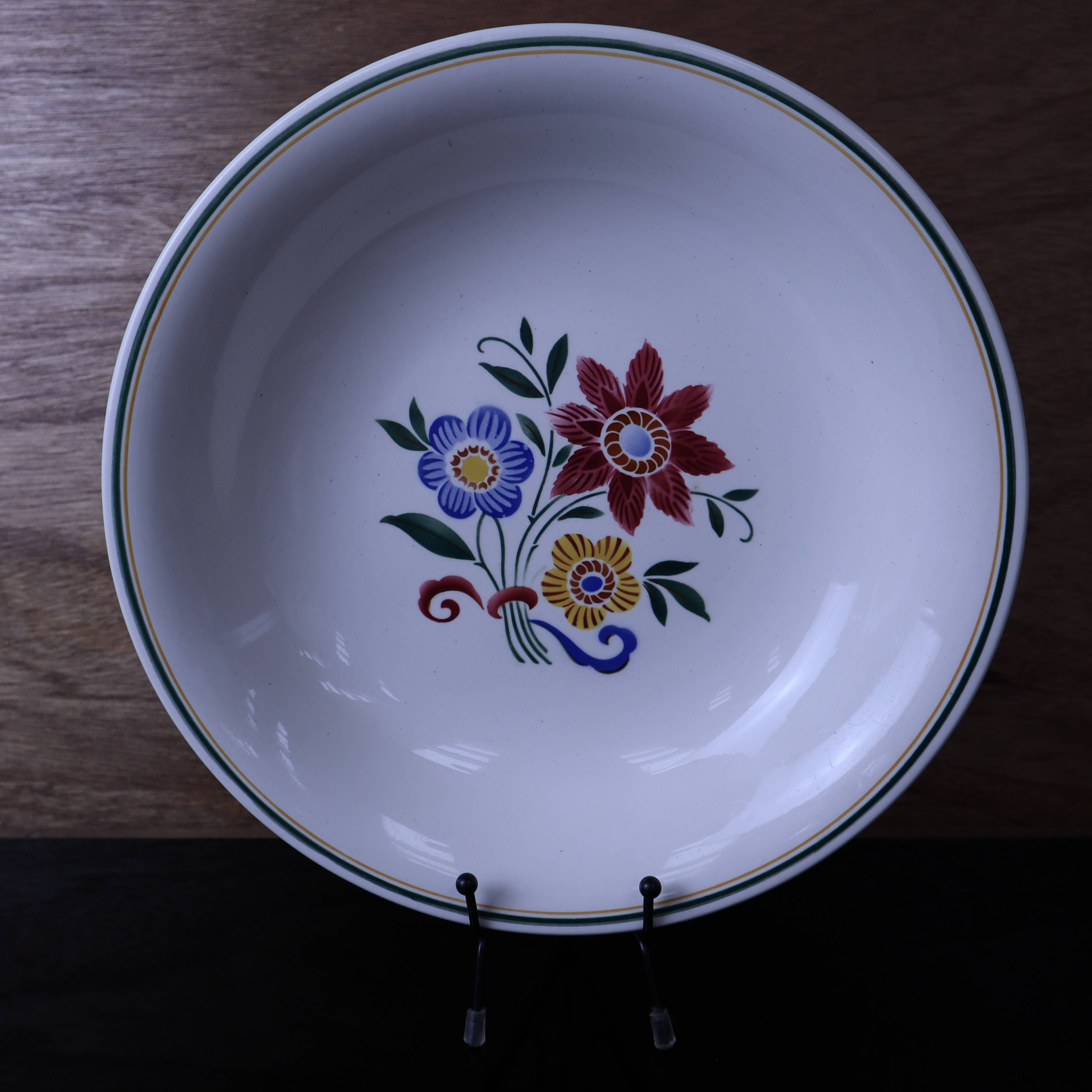 Shallow serving dish Sarreguemines "Dole" 28cm