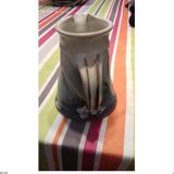 Thierry perraud's glazed blue enamelled ceramic bro broc