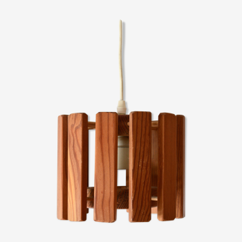 Wood hanging lamp