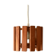 Wood hanging lamp