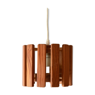 Wood hanging lamp