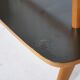 Flower Bench Cherry Wood  1960s Plant Stand