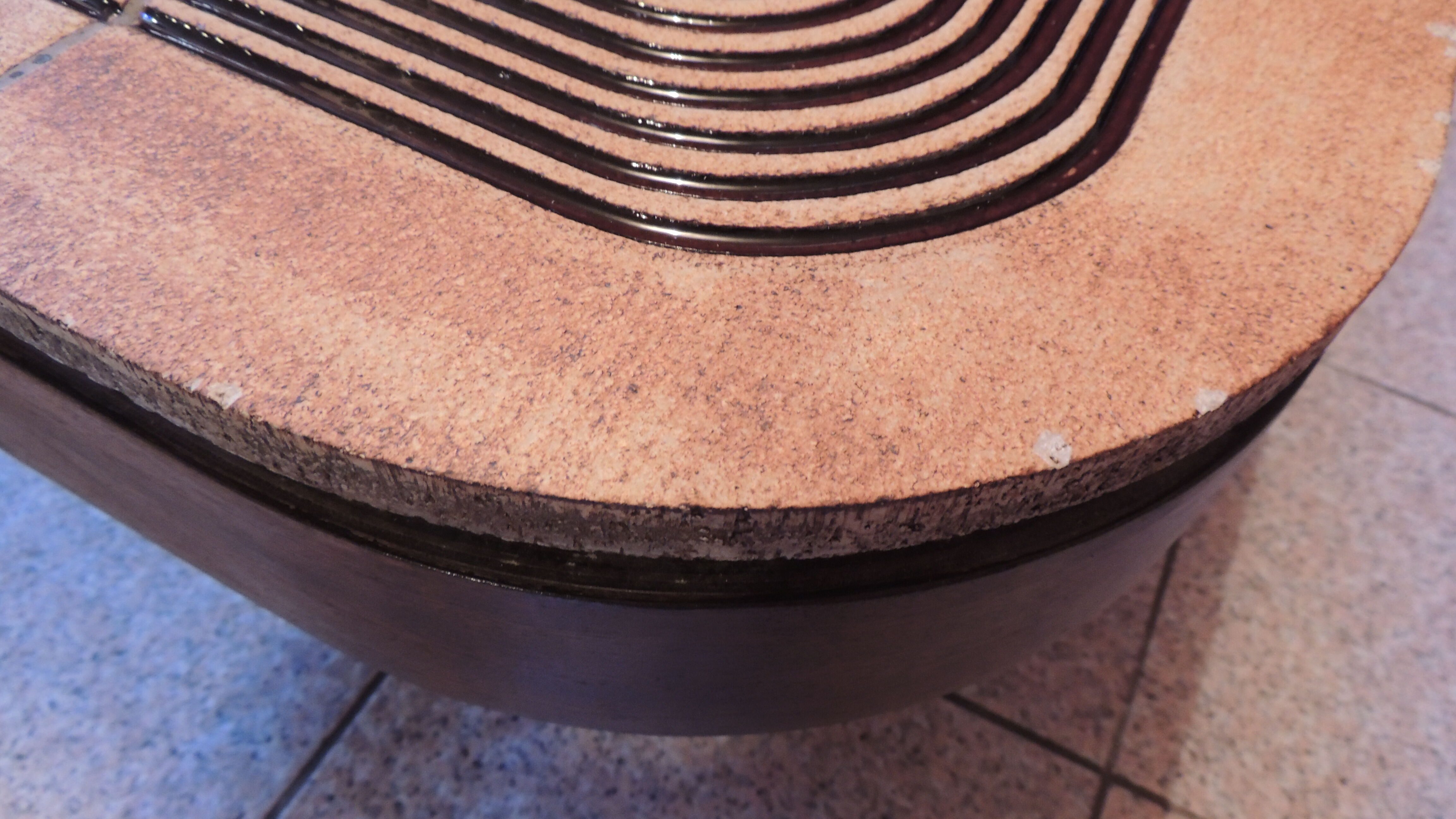 "Mambo" ceramic coffee table, Roger Capron, France, early 1970s