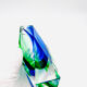Vase Alessandro Mandruzzato - Murano - Sommerso - Blue & Green - 1960