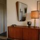 Vintage 1960 asymmetrical mirror - 60 x 34 cm