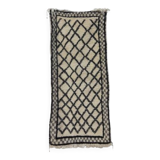 Handmade Berber wool mrirt rug 145 X 65 CM