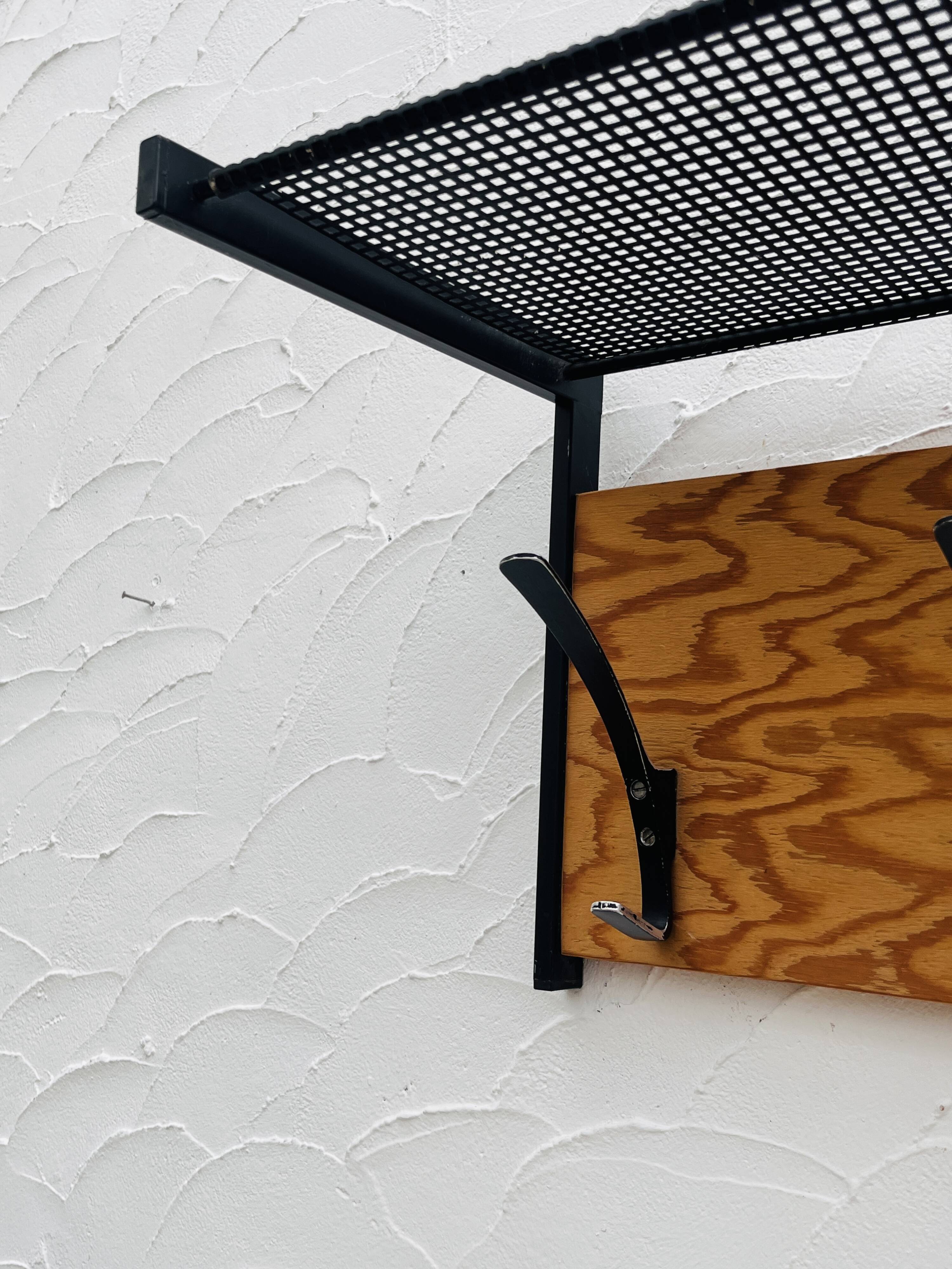 Vintage coat and hat rack