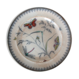 Old English porcelain soup plate Faïencerie: Pinder Bourne and Co Model: Apollo 23.9 cm