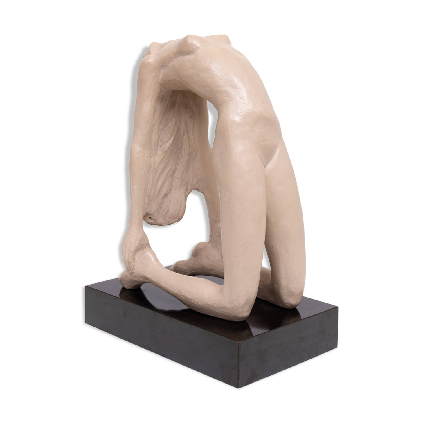 Austin production nude Lady “rebirth” statue Jean Pierre Renard sculpture